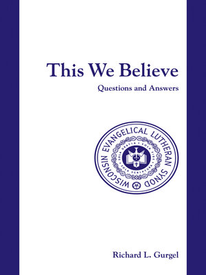 cover image of This We Believe Questions and Answers